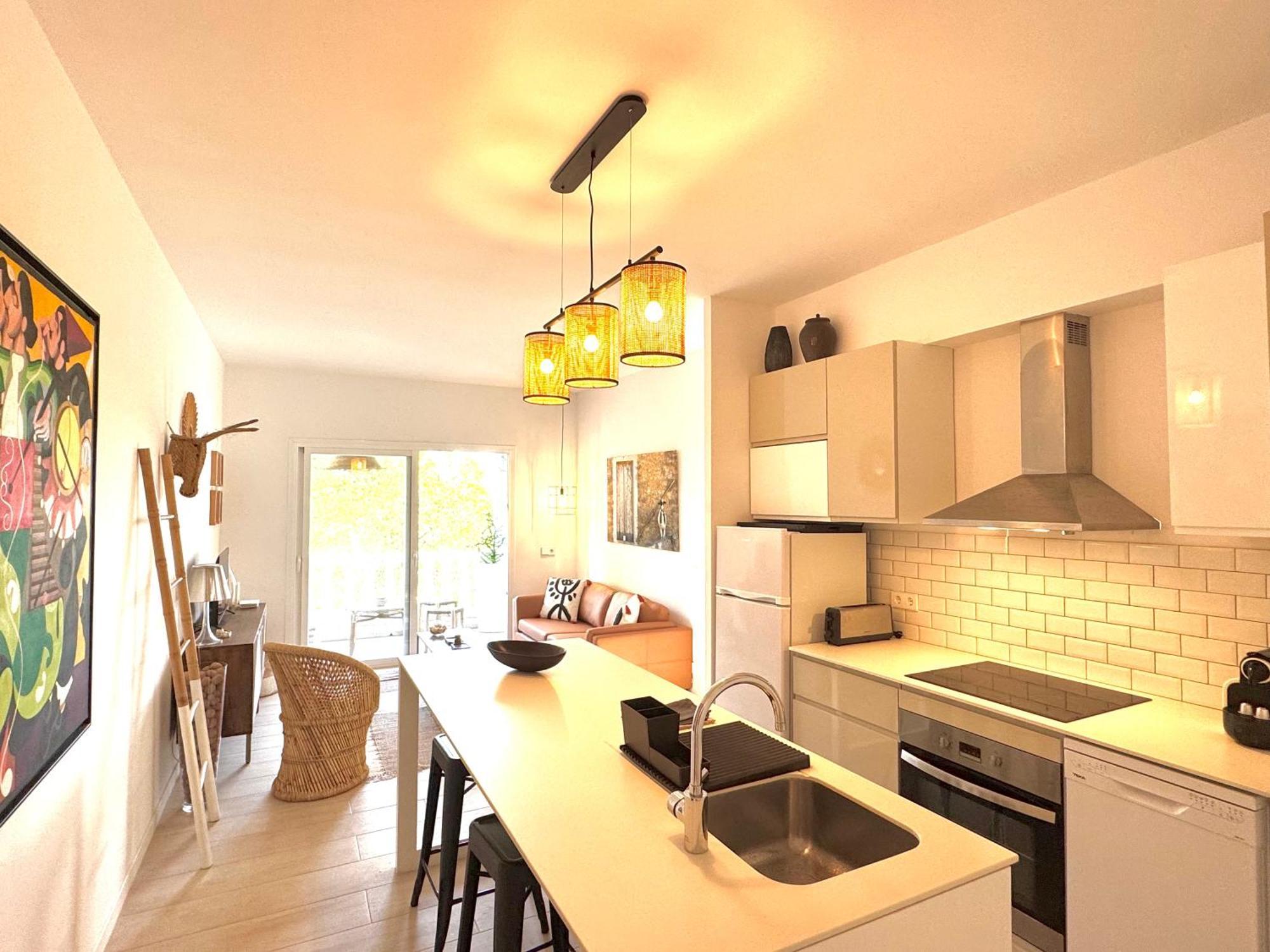 Appartement Nobe Es Pujols Proche Plage, Vue Mer Экстерьер фото